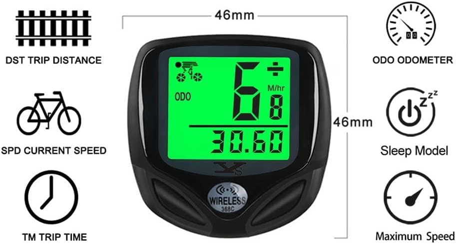 SY Bicycle Speedometer and Odometer