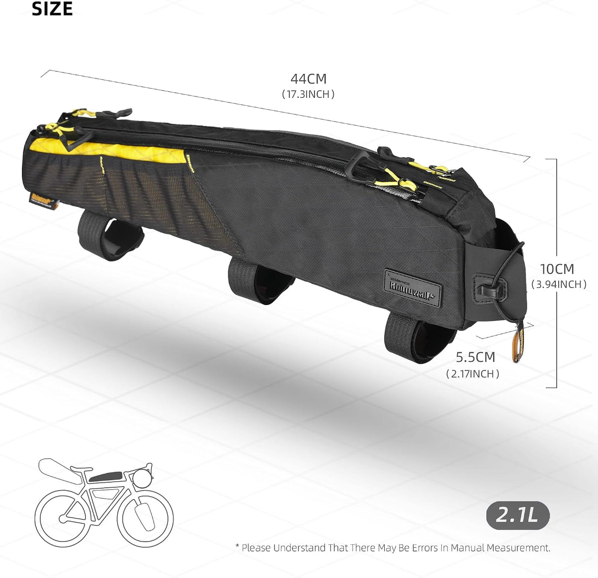 Rhinowalk Bike Frame Bag