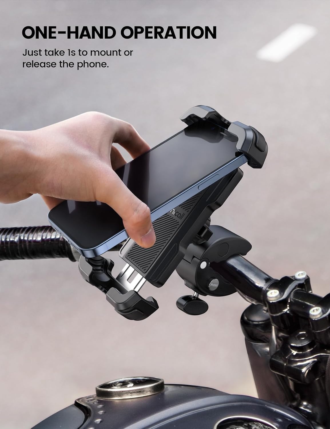 Lamicall Motorcycle Bike Phone Holder