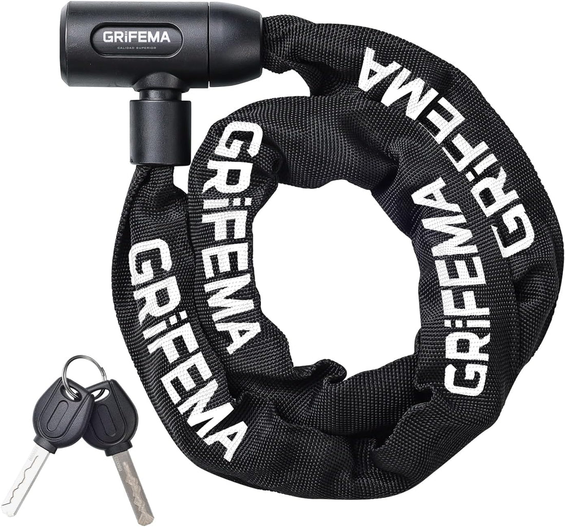 GRIFEMA Keyed Bike Chain Lock