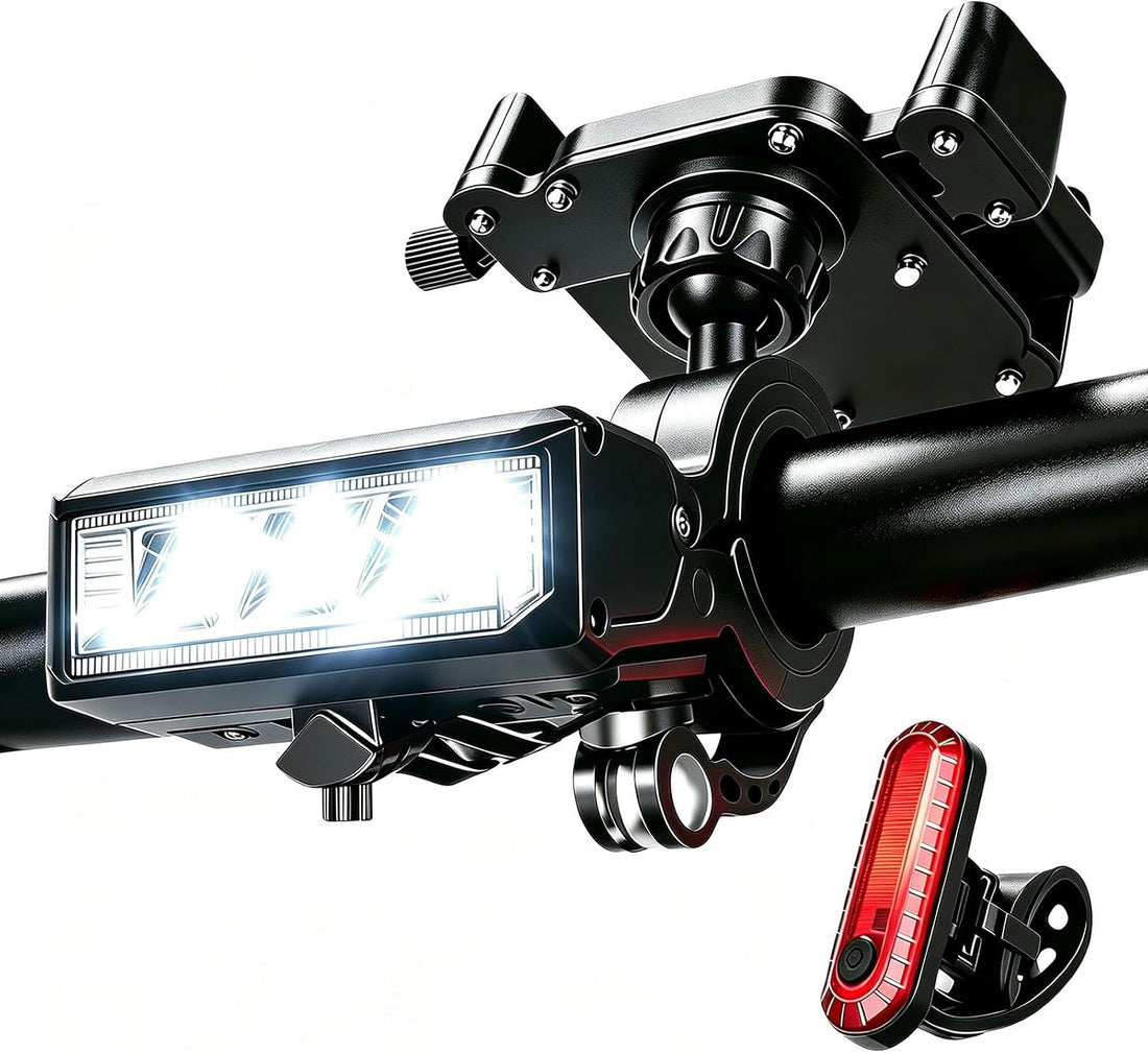 Suruid Bike Light with Phone Holder