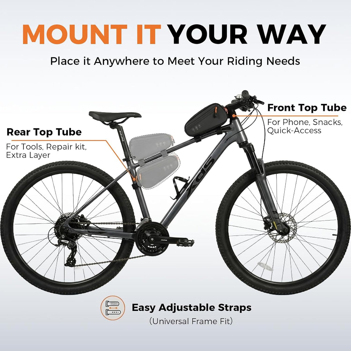 Danuosie Bike Frame Bag