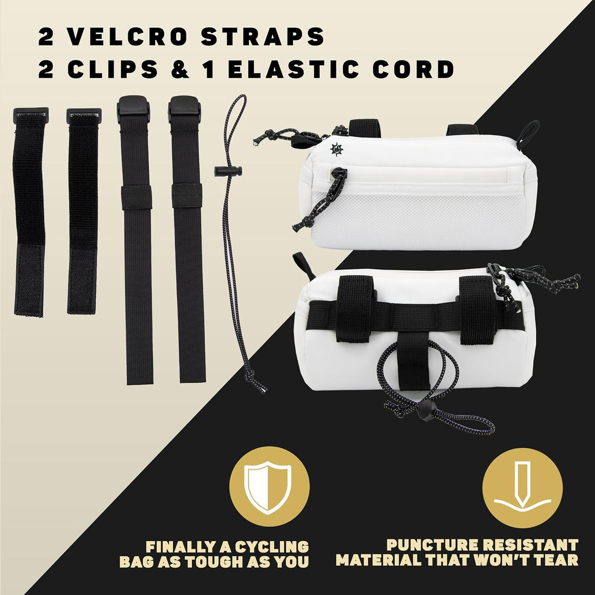 Lumiere & Co. Small Bike Handlebar Bag
