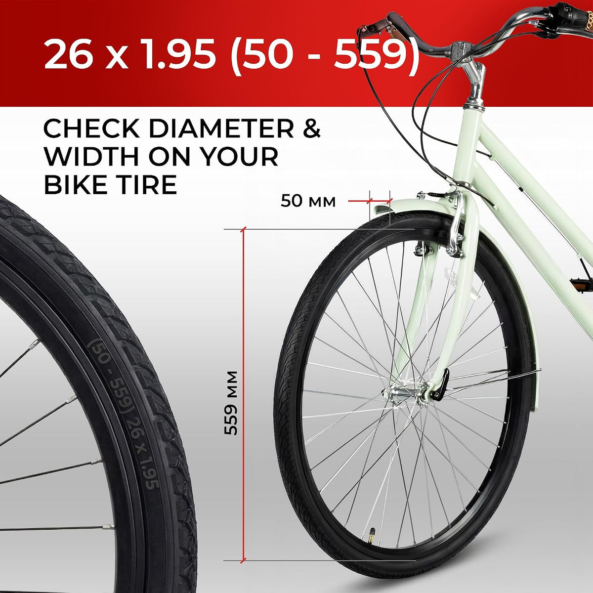 Fincci Mountain Bike Tires