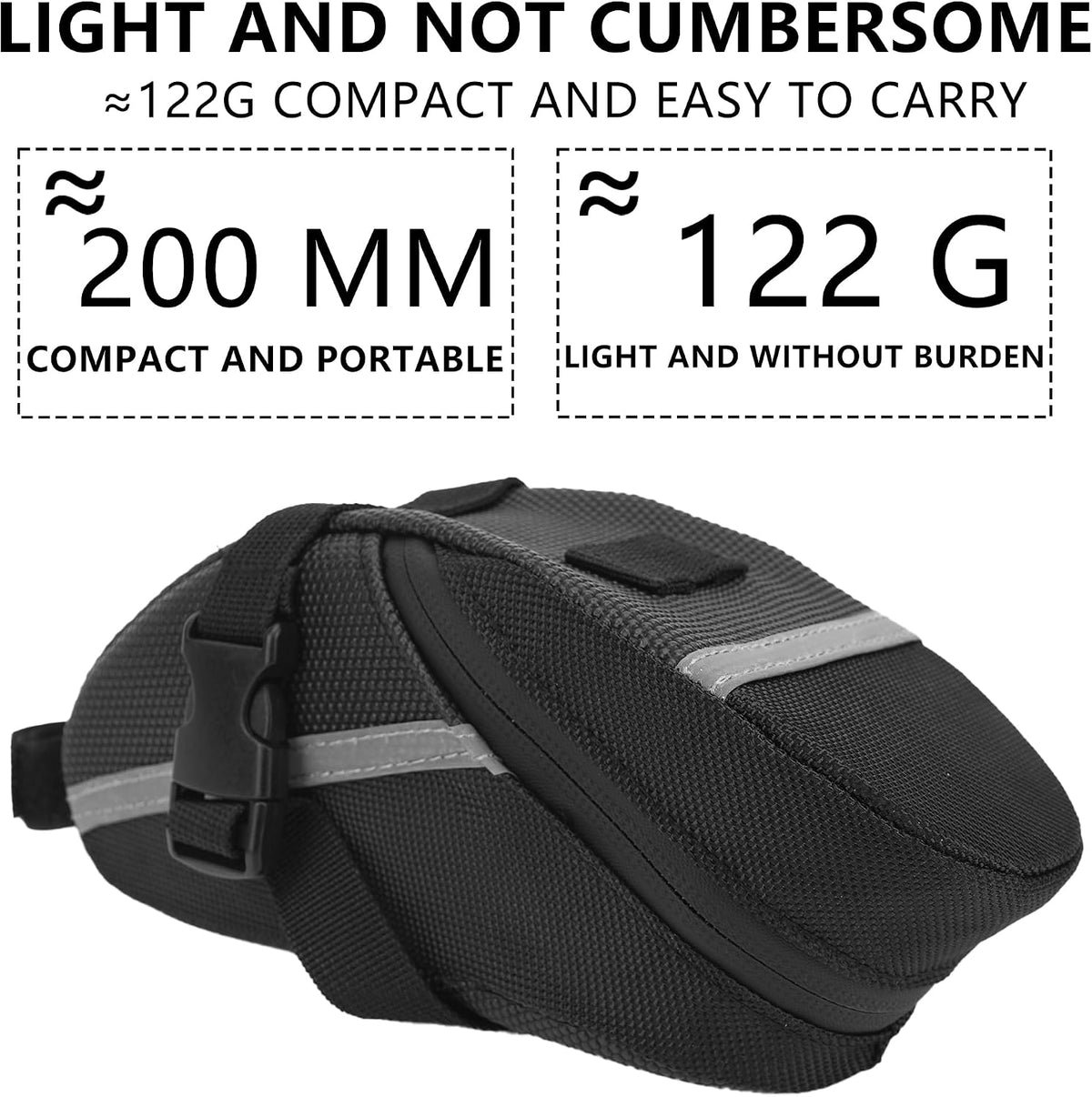 RidingRush Under Seat Bike Bag