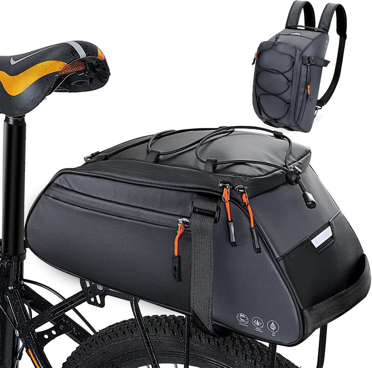 WOTOW Bike Rack Bag