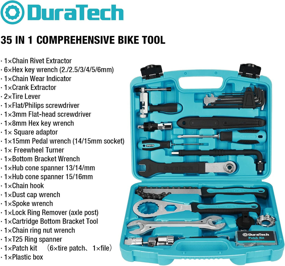 DURATECH Bike Repair Tool Kit